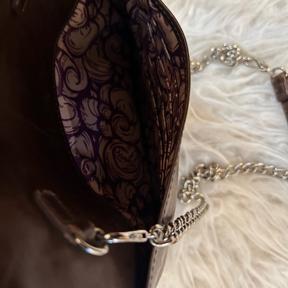 Hobo brown leather crossbody bag - Picture 16 of 16